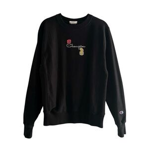 Champion Lucky Las Vegas Exclusive Reverse Weave Black Crewneck Sweatshirt